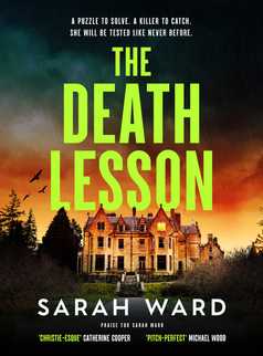 The Death Lesson by Sarah Ward